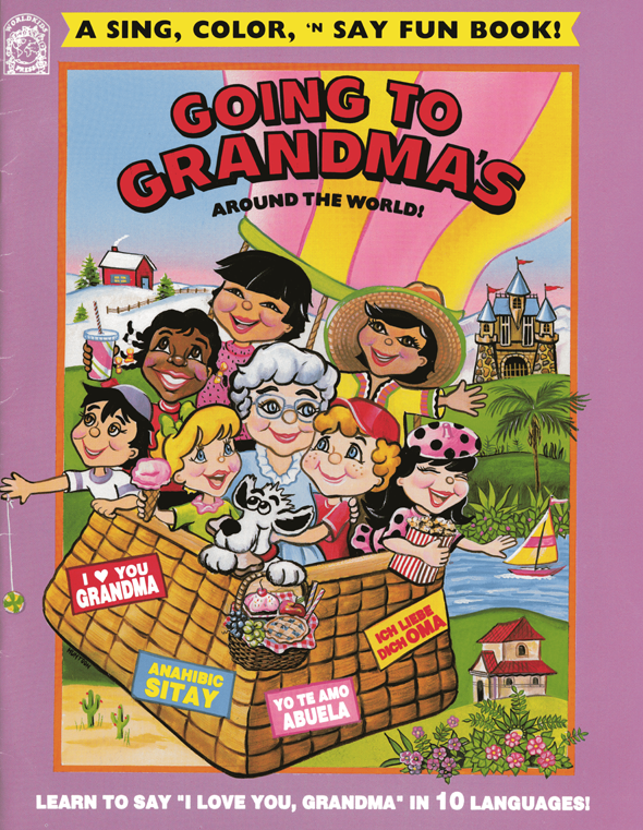 Coloring Book | World Kids Press | Going to Grandmas
