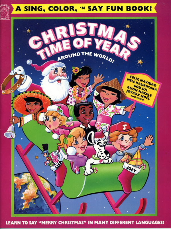 Coloring Book | World Kids Press | Christmas Time of Year